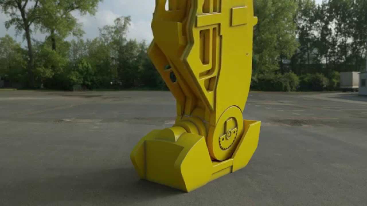 Aliens Power Loader Foot Rigging Test