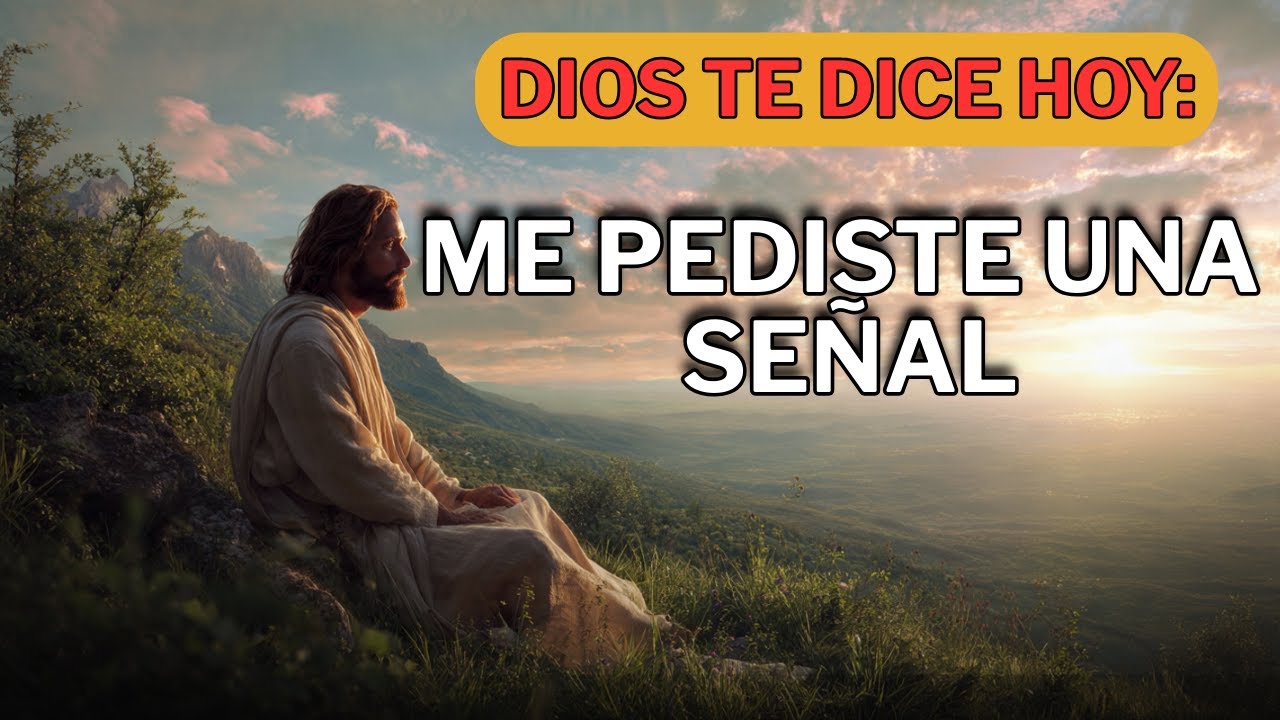 🕊️ Dios te dice hoy: Me pediste una señal, aquí la tienes