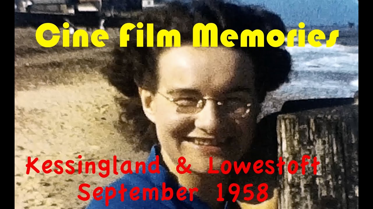 Kessingland & Lowestoft, September 1958, Vintage Amateur Cine Film
