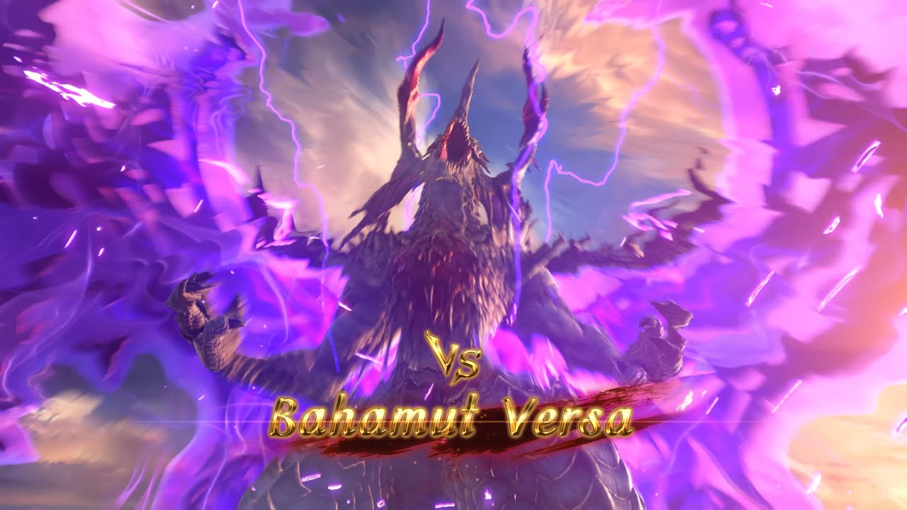 Granblue Fantasy Relink - Bahamut Versa Boss Fight (Maniac Mode) (Vane)