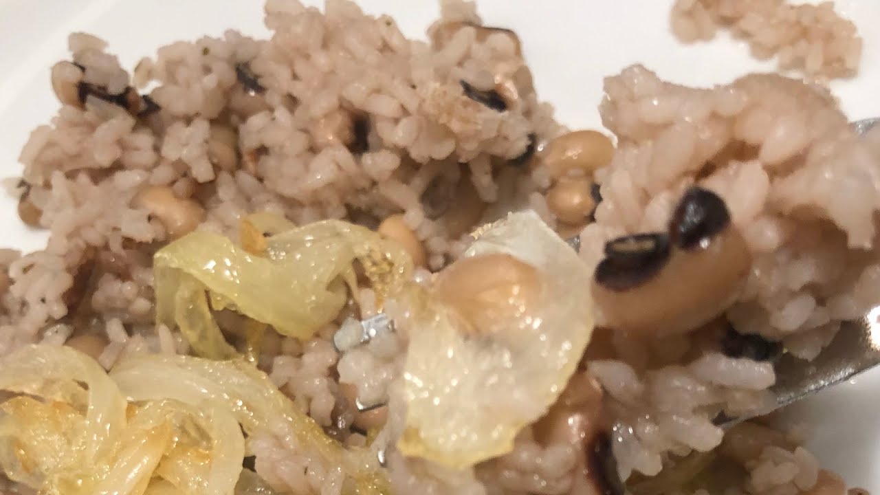 Haricots et riz ( Benga )