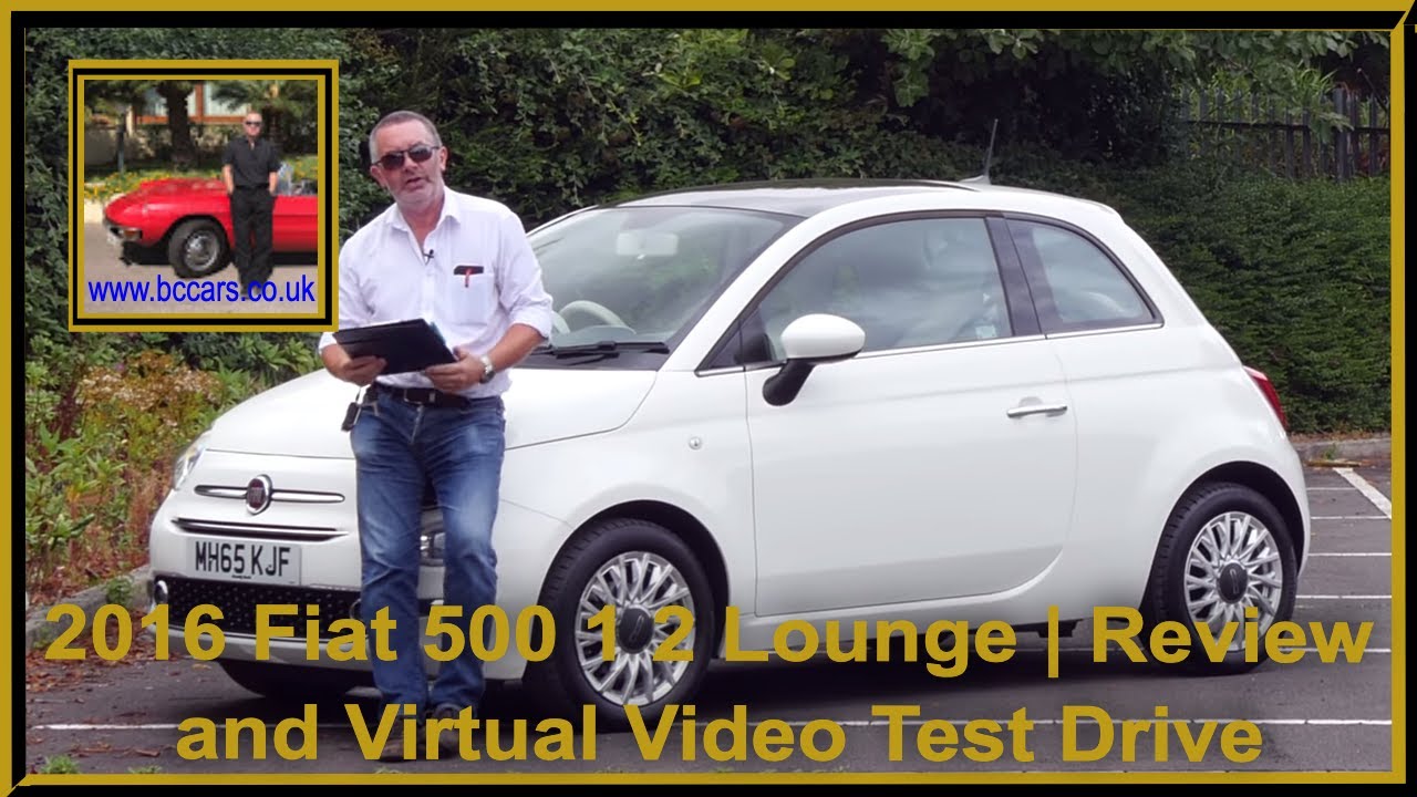 2016 Fiat 500 1 2 Lounge | Review and Virtual Video Test Drive