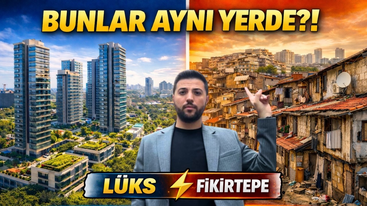 Rezidanslar ve Gecekondular İÇ İÇE Yaşarsa Ne Olur ? Burası Fikirtepe !!
