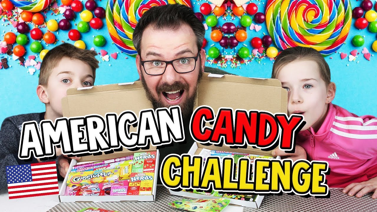American Candy Challenge! Lulu flippt aus - ZU SAUER 😵! Lulu & Leon - Family and Fun