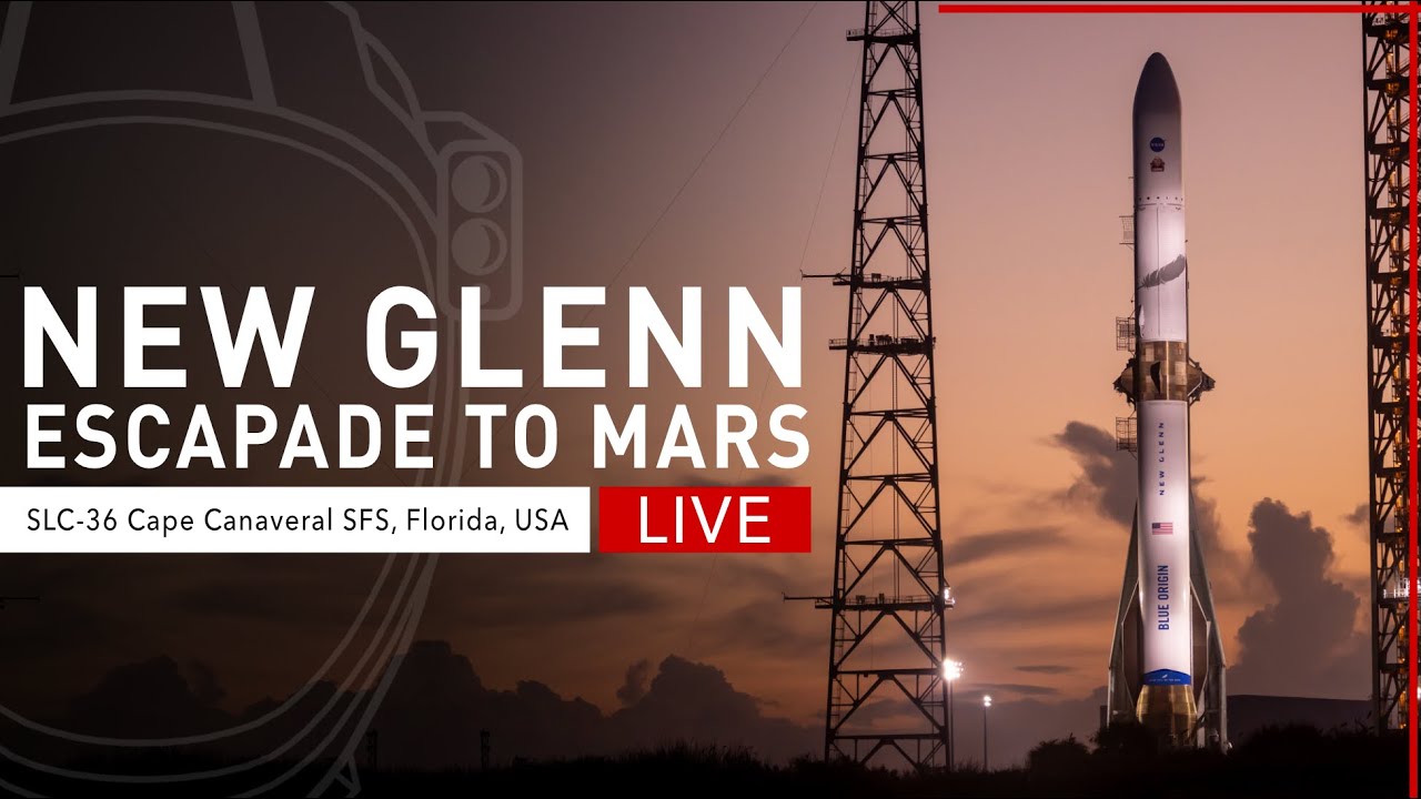 LIFTOFF! Blue Origin New Glenn Launches NASA