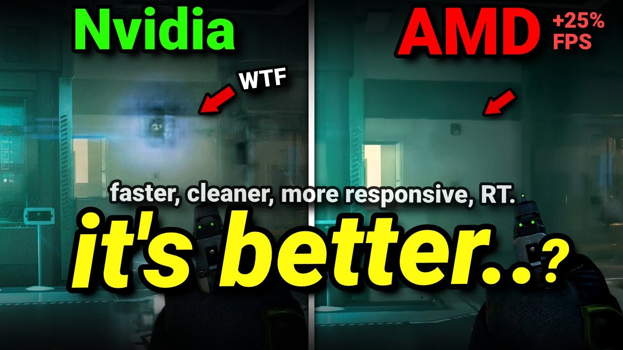 Подождите, AMD только что исправила трассировку лучей?