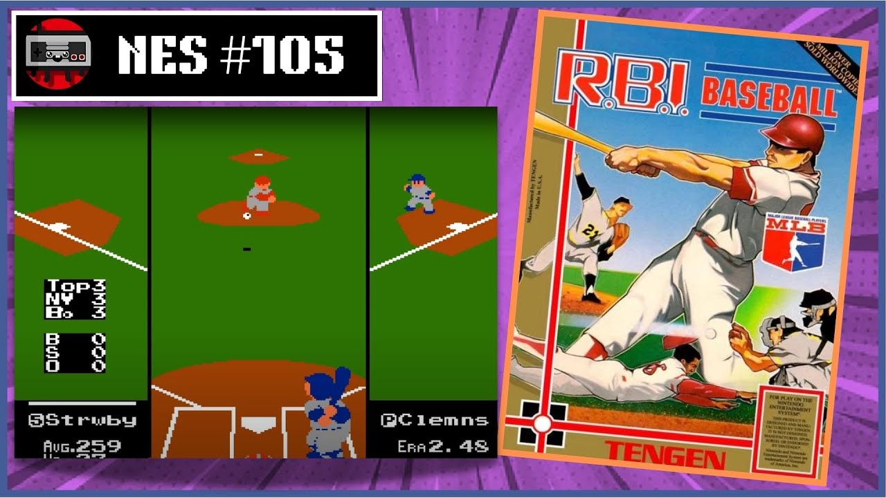 R.B.I. Baseball | Dad & Son Play Through All Nintendo NES Games | 105