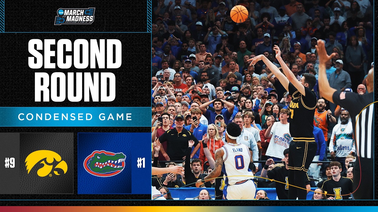Iowa vs. Florida - Second round NCAA tournament extended highlights