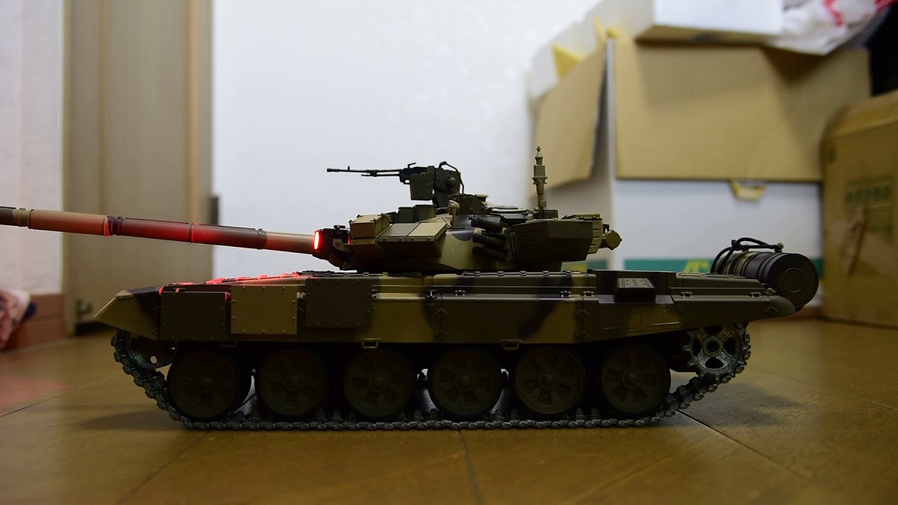 HengLong T-90　barrel recoil