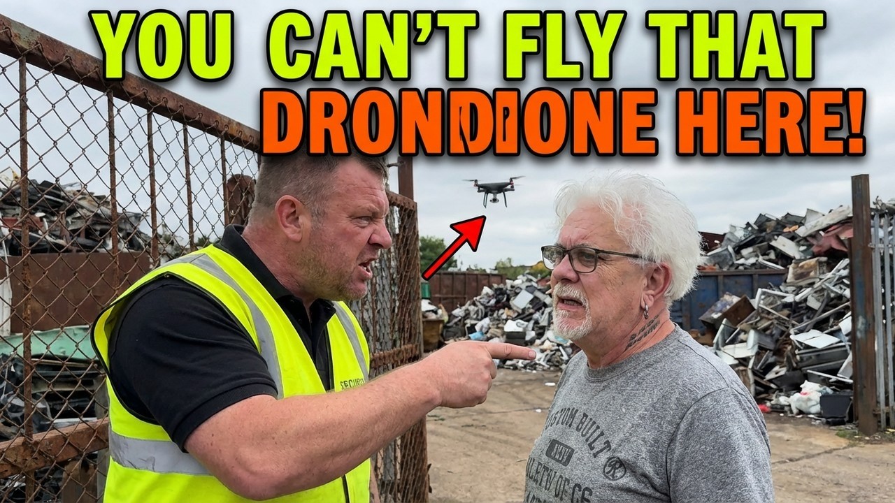 “YOU CAN’T FLY THAT DRONE HERE!” – Recycling Yard Confrontation