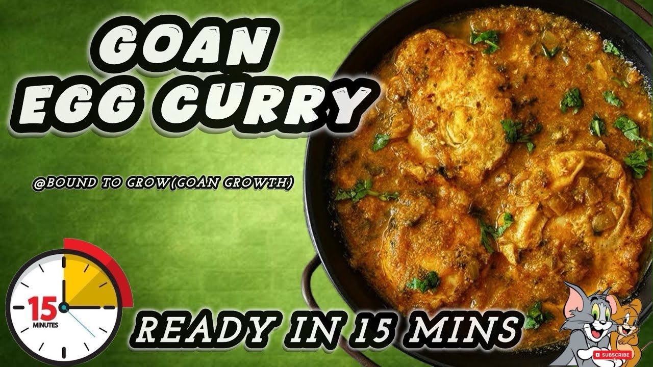 GOAN EGG CURRY IN 15 MINUTES | Quick & Easy #eggcurry #goancurry #egg #goa #goanrecipe #goancuisine 