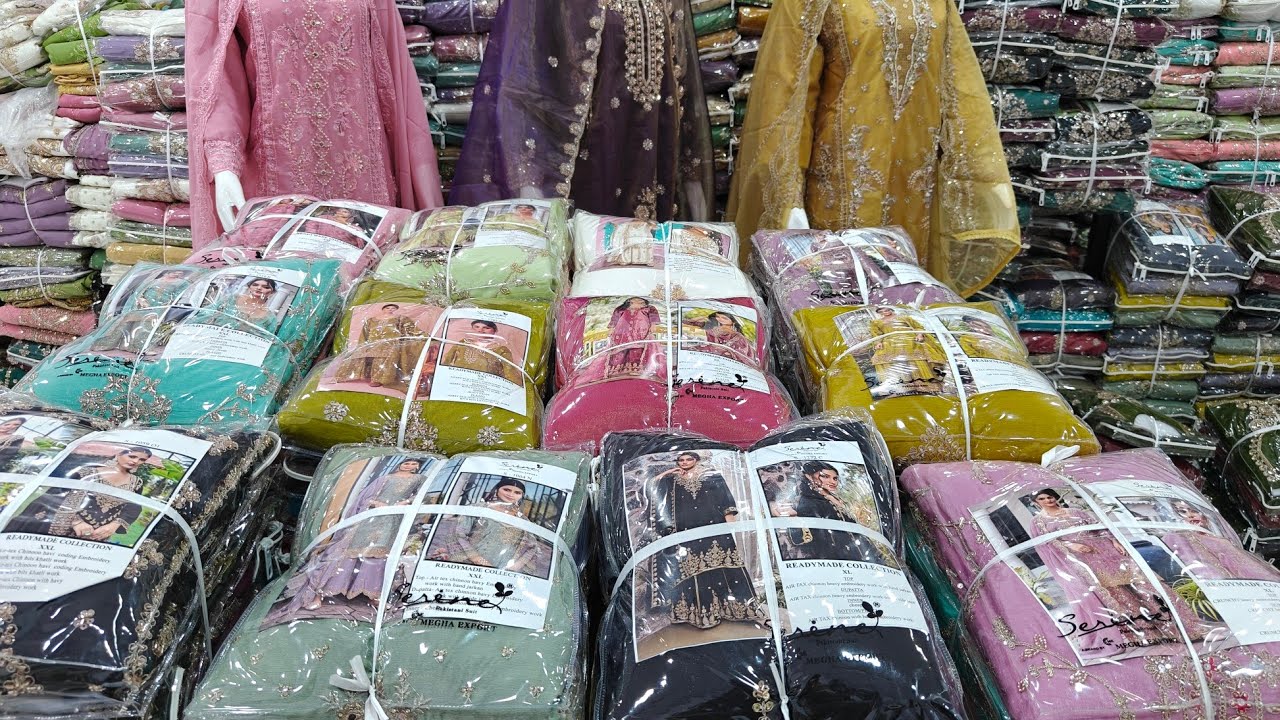 Material Pakistani Suit At 299/- Starting | Wholesale Market In Surat