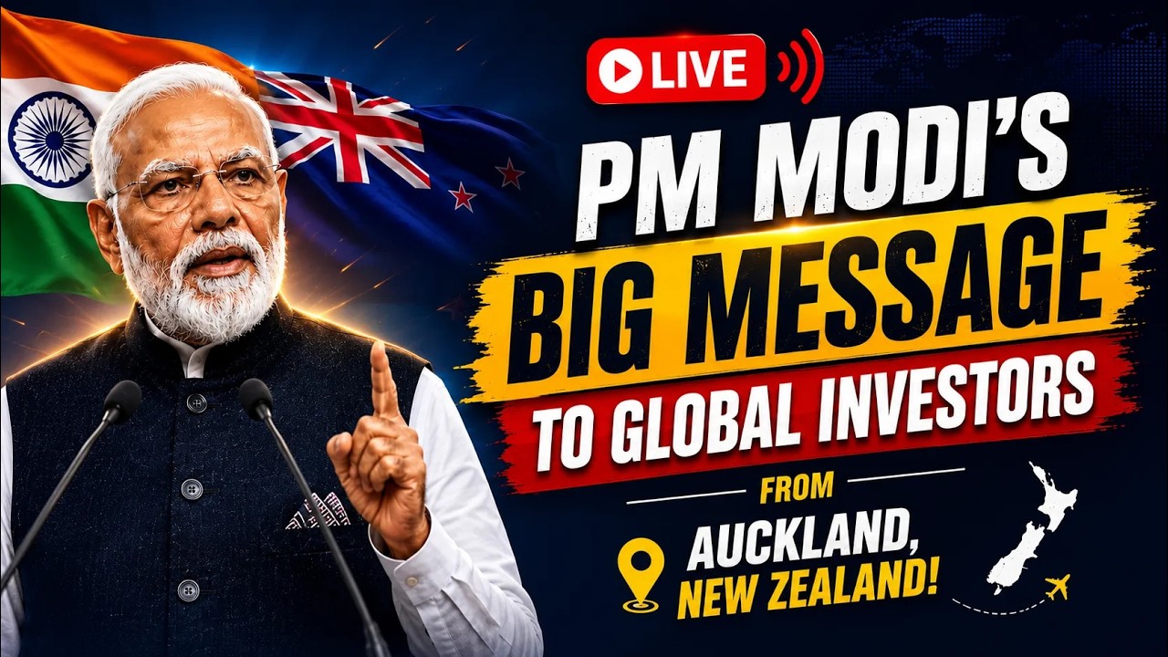 LIVE: PM Modi Addresses India-New Zealand Business Event In Auckland | Historic 40-Year NZ Visit