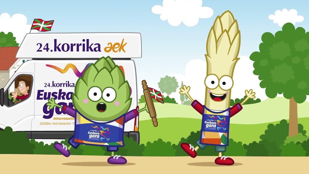 Orburutxo eta Zainzuriñe 24. Korrikan ibiliko dira!