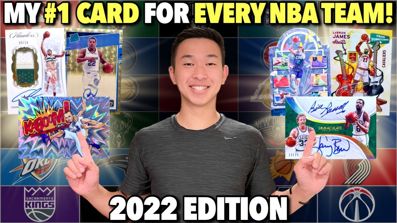 MY #1 SPORTS CARD FOR EVERY NBA TEAM! 2022 EDITION WITH SOME BIG UPDATES! 🔥
