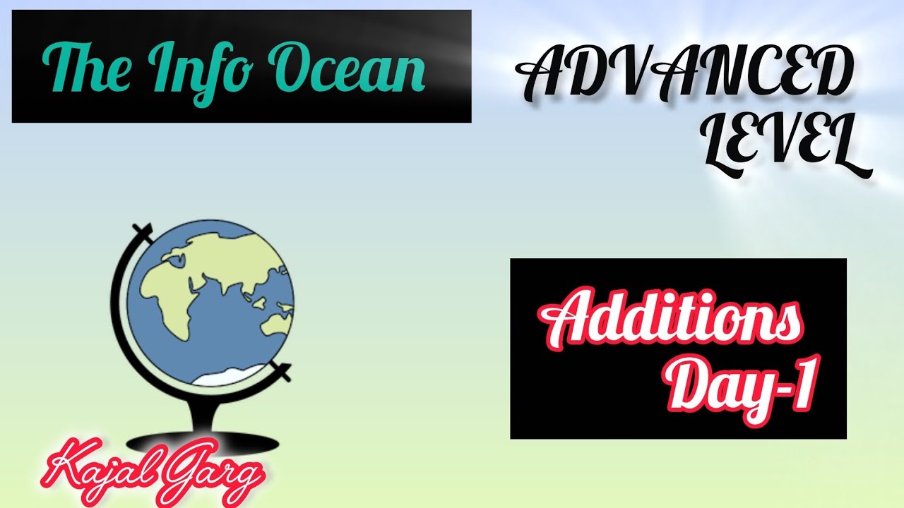 Additions || Advanced Level Addition | Additions Kese Sikhaye | How To Add (+).