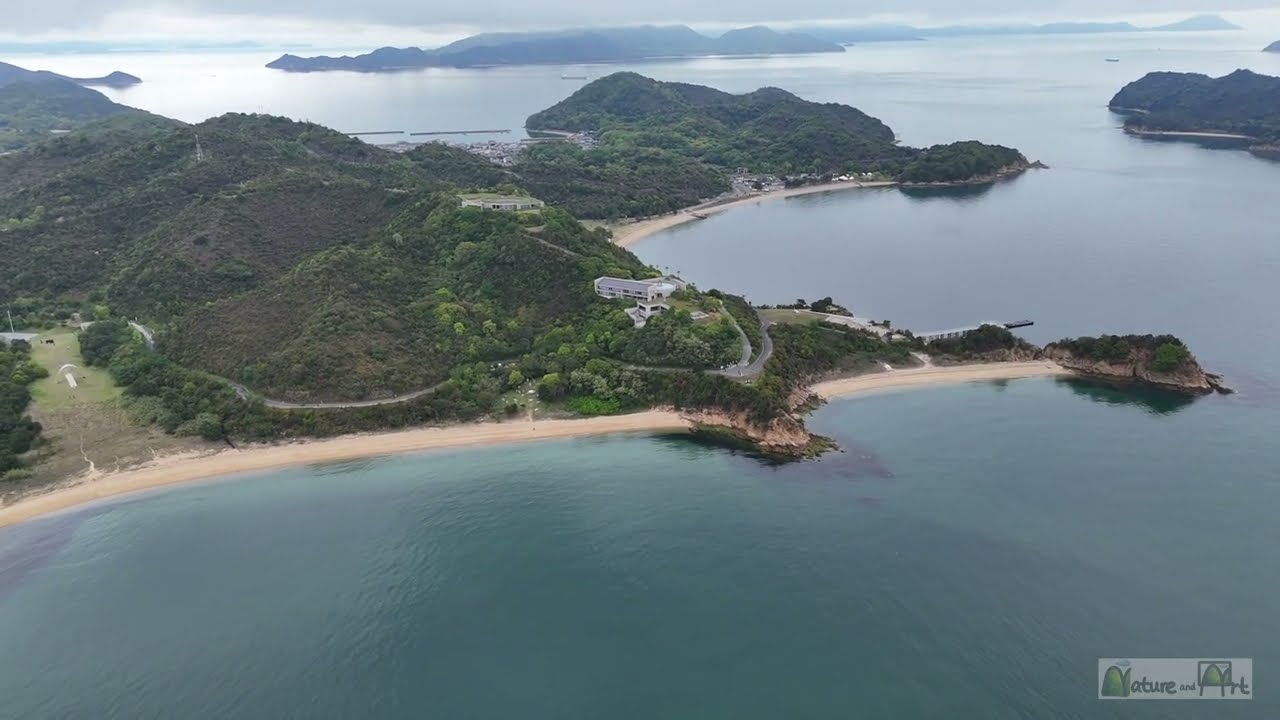 [4K Walk] 나오시마 걷기, Naoshima Walk, Nature and Art, 네이처앤아트