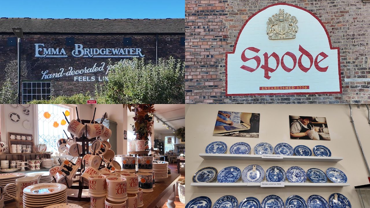 Emma Bridgewater Factory & Spode Museum Trust Stoke-on-Trent, England/ A Quick Walk Through