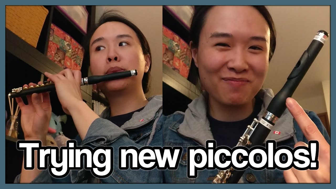 Trying new piccolos!