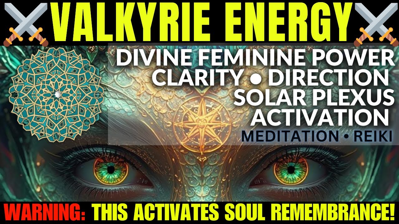 Feminine Power Rising 🌊 • Calm Authority • Unbreakable Alignment • Solar Plexus Activation