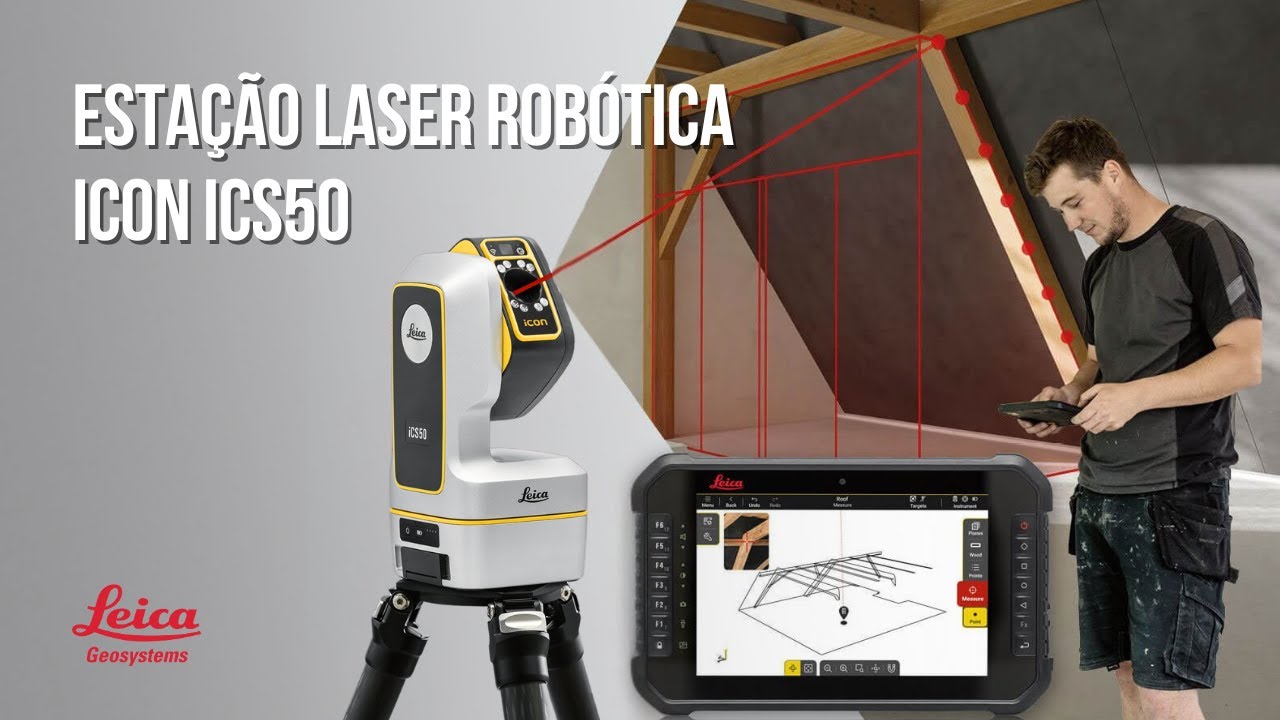 Tecofix | Leica Geosystems | Estação Laser Robótica iCON iCS50 - Medições no Interior
