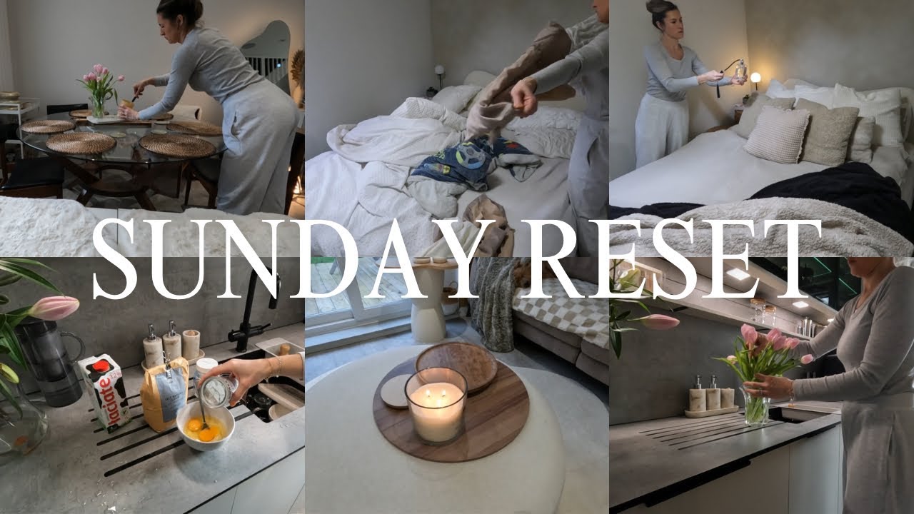 Realistic Sunday Reset Routine ☁️ | Newly Single Mum Life, Healing & Home Reset