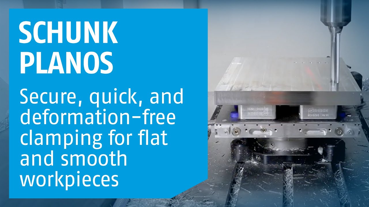 SCHUNK PLANOS Vakuum-Aufspannsystem