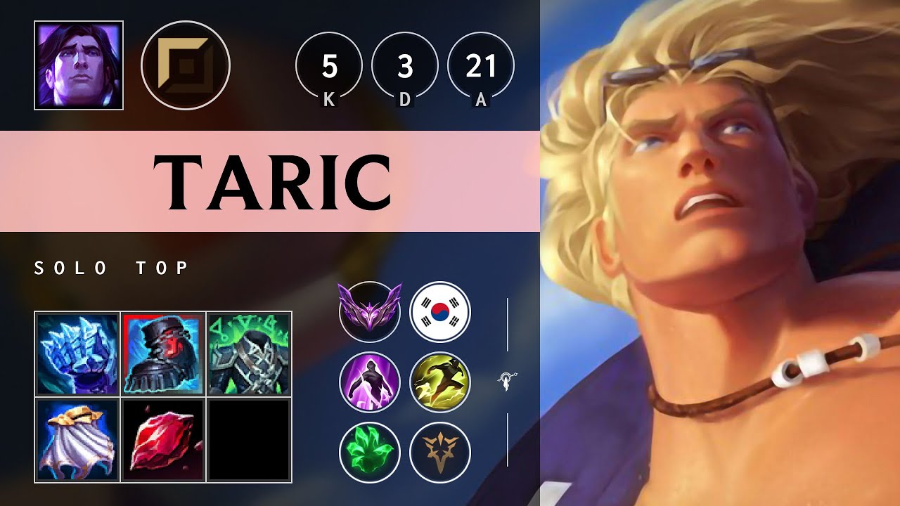 Taric Top vs Jax - KR Master Patch 25.19