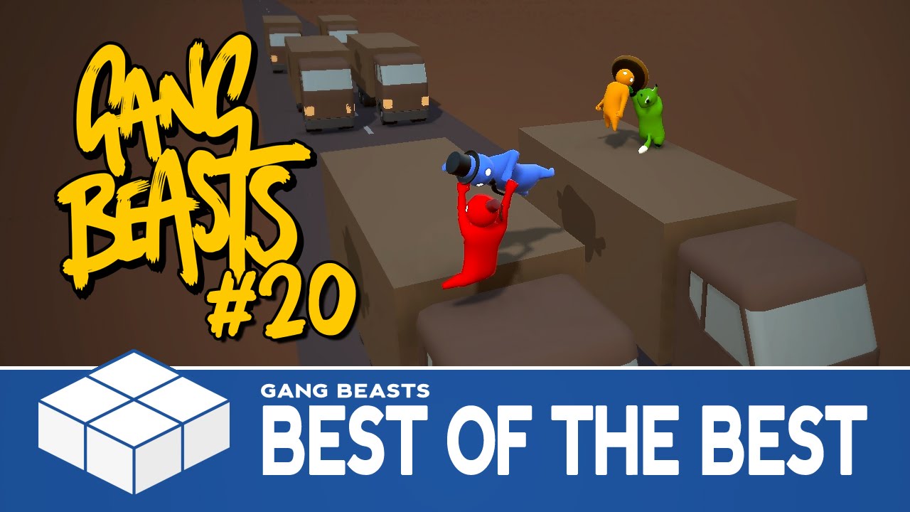 Gang Beasts #20 - Best of the Best - 4 Player Gameplay