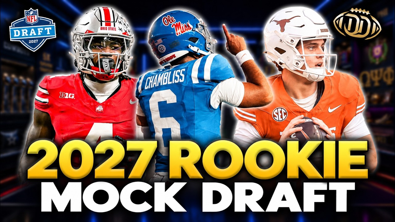 2027 Dynasty Rookie Mock Draft | Jeremiah Smith, Arch Manning & Chambliss RISING