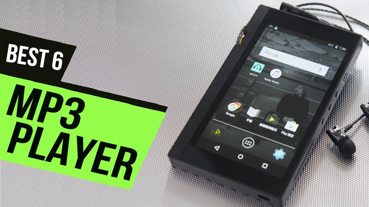 TOP 6: BEST MP3 Player [2021] | Professional Grade MP3 Players With Longest Battery!
