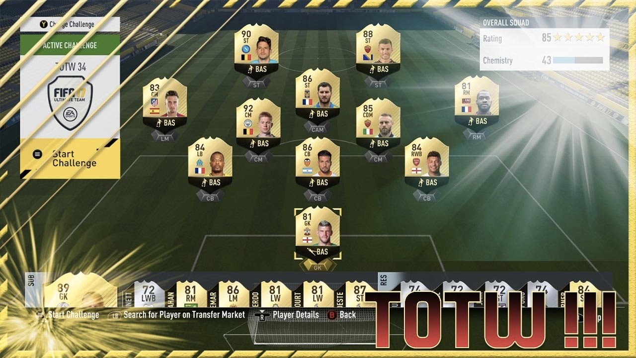 FIFA 17 - BEST TOTW INVESTMENTS !!! - FIFA 17 INVESTING TRADING METHOD