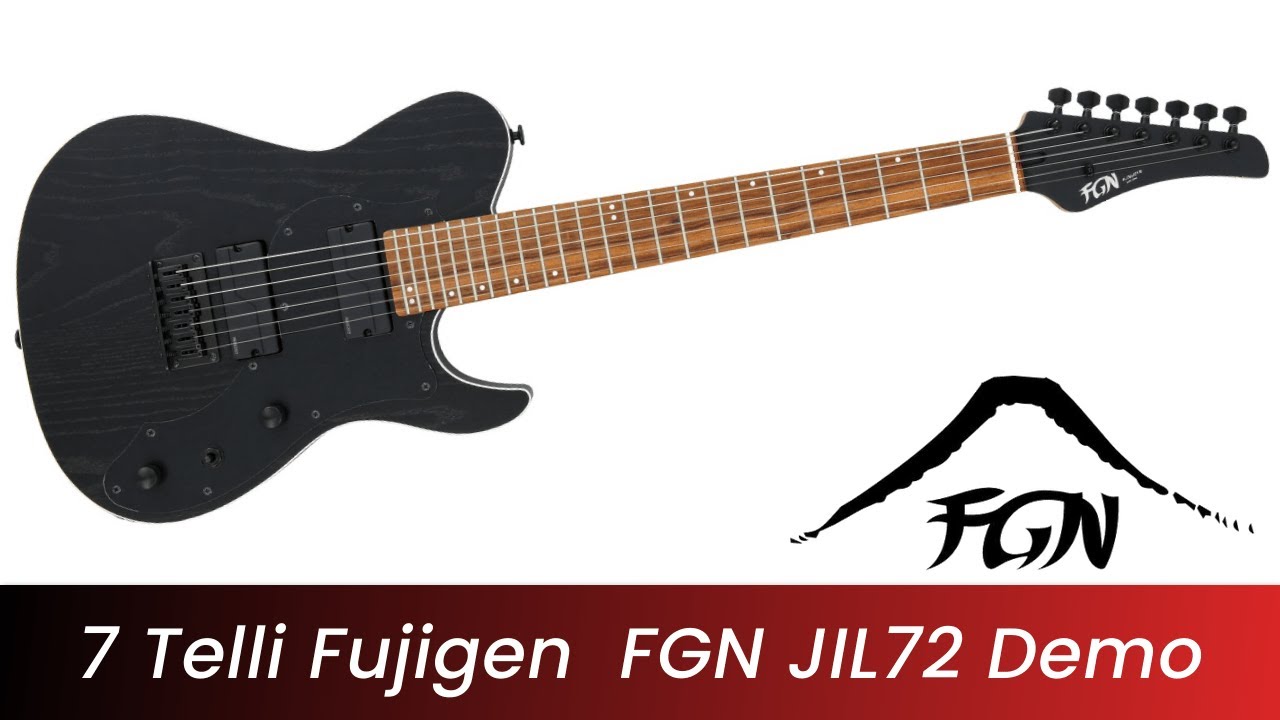 Fujigen 7 Telli Metal Makinesi  JIL72 Elektro Gitar İncelemesi  (Hoşgeldin Kamyon Metal)