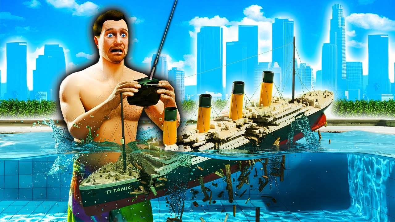 Building a TINY Titanic in GTA 5!