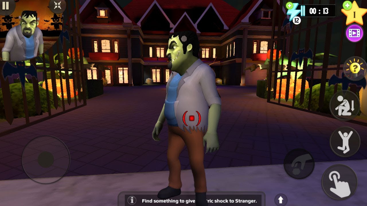 Scary Stranger 3D 2021 - Halloween 2021 Update - A Frightful Mess - Gameplay Android