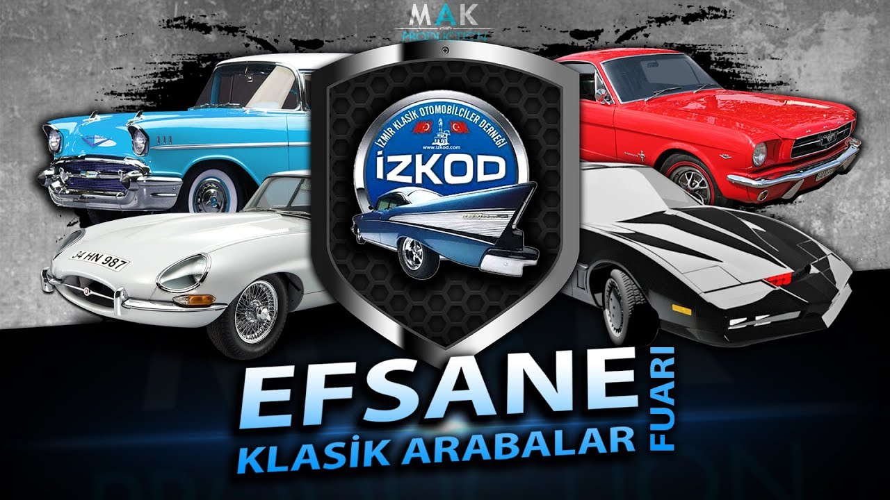 EFSANE KLASİK ARABALAR - İZKOD (Araba Fuarı)