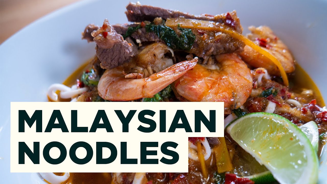 Shrimp Noodle Soup from Malaysia - Mee Bandung Recipe