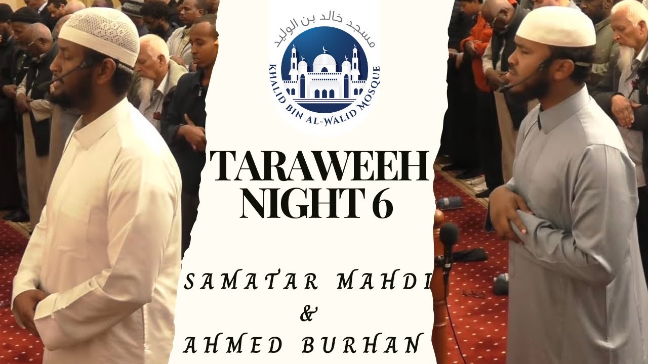 Taraweeh Night 6 | Ramadan 1447/2026 | Khalid Bin Al-Walid Mosque