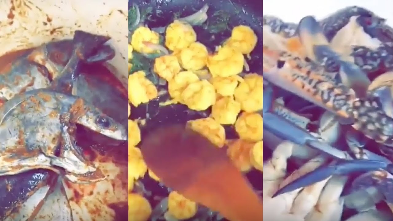 زينب العسكري تطبخ موش ربيان كويتي والزين والحلا يساعدونها 😘😘😘