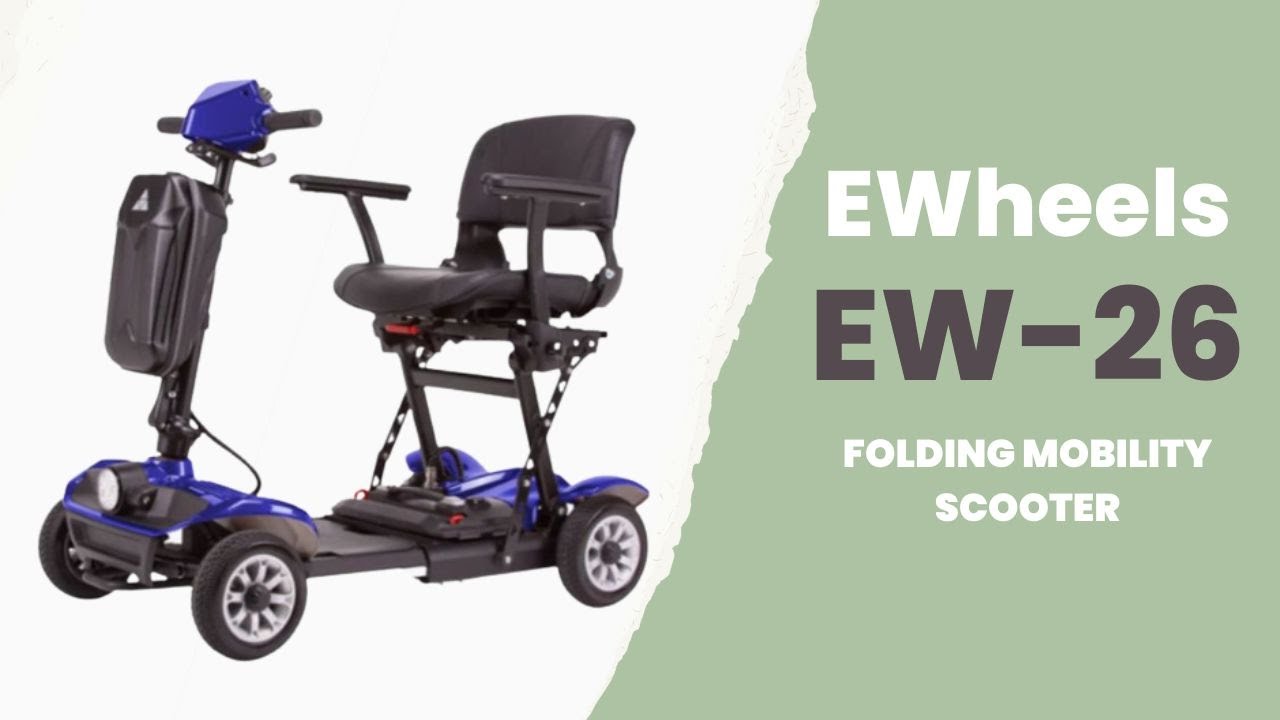 EWheels EW-26 Folding Mobility Scooter [2024]