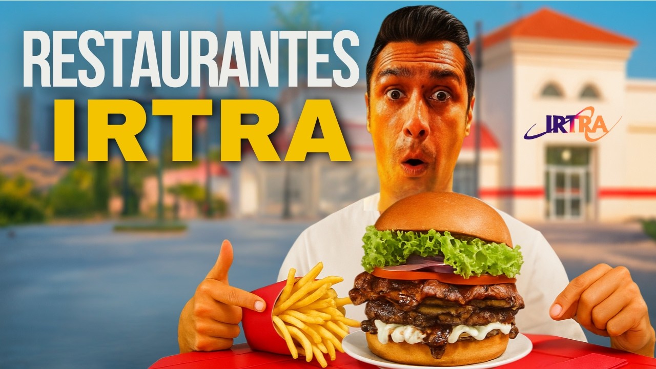 Probando los RESTAURANTES del IRTRA ¿cual es el MEJOR?🤯🍽️