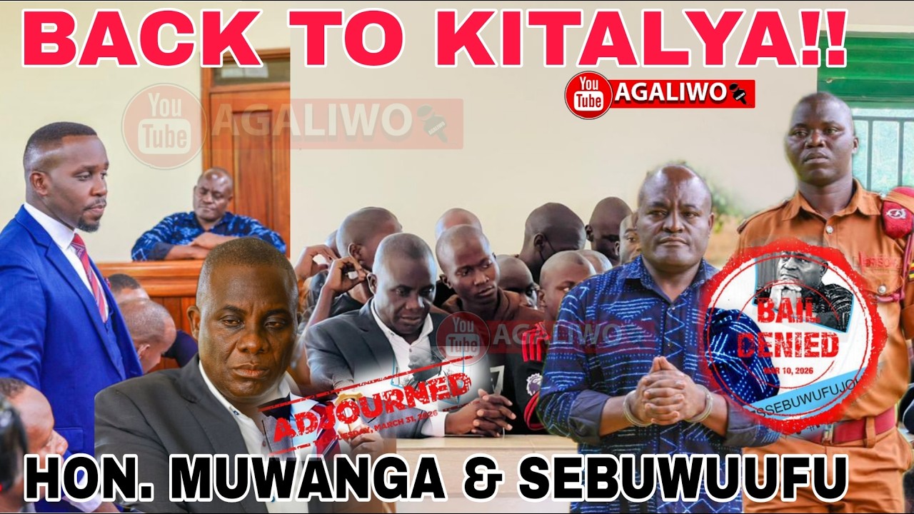 ABA NUP HON. MUWANGA KIVUMBI NE SEBUWUUFU BABAMYE BAIL. ABALAMUZI BAGANYE😢😢