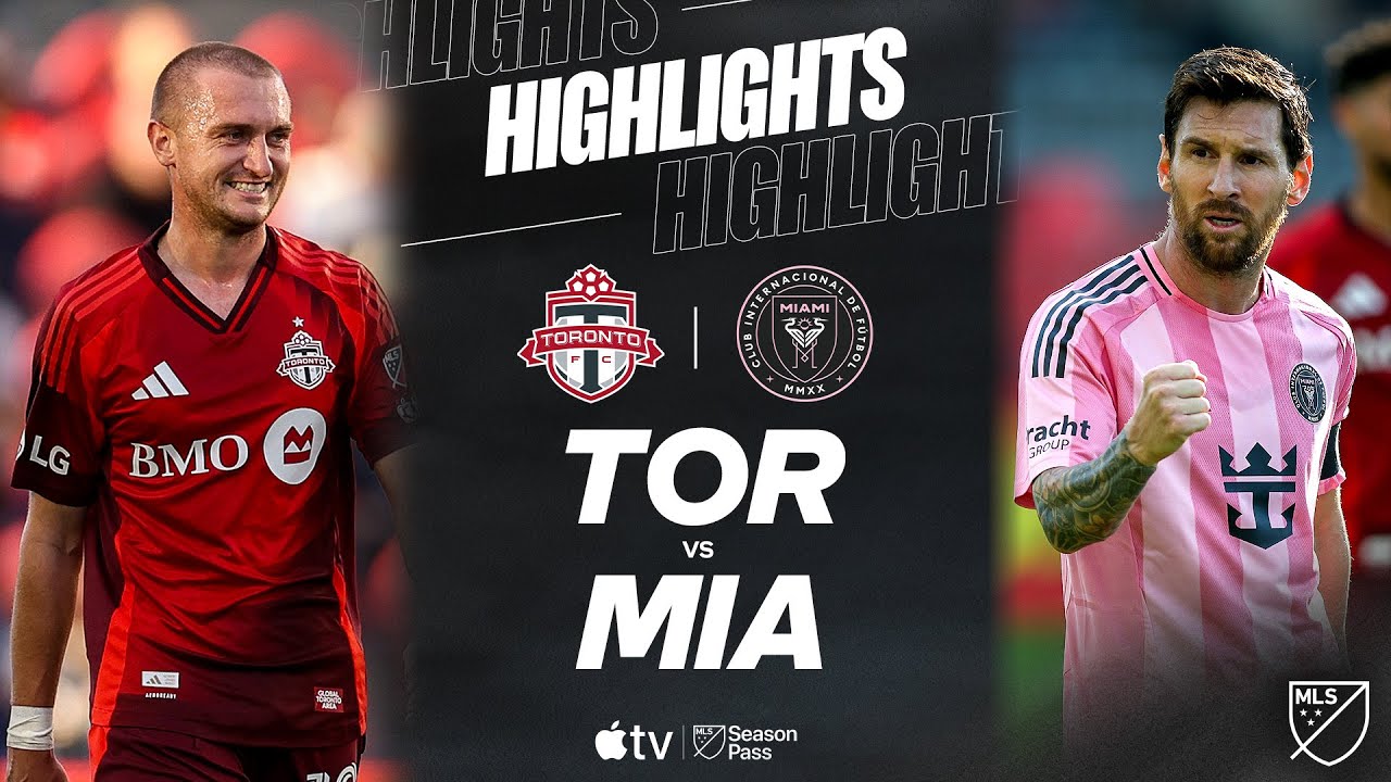 Toronto FC vs. Inter Miami CF | Full Match Highlights