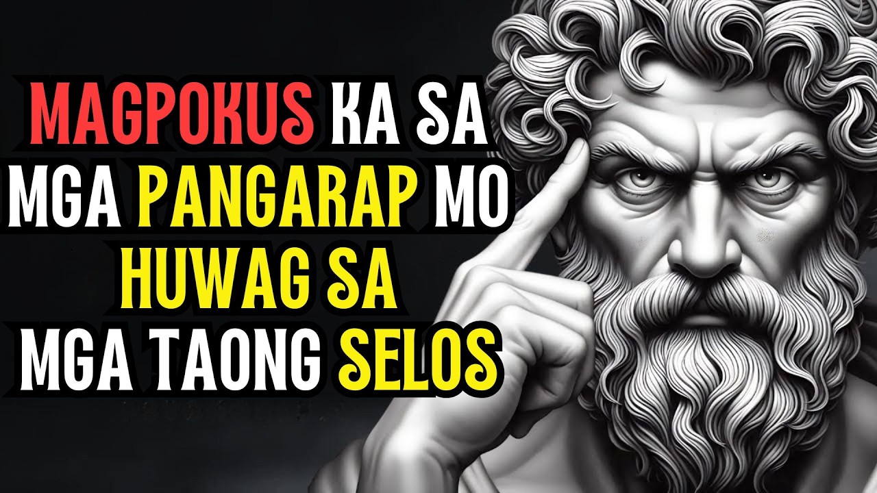 “Ayaw Nilang Umangat Ka? Focus Ka Lang Sa Sarili Mo – 7 Stoic Secrets Para Maabot ang Pangarap”