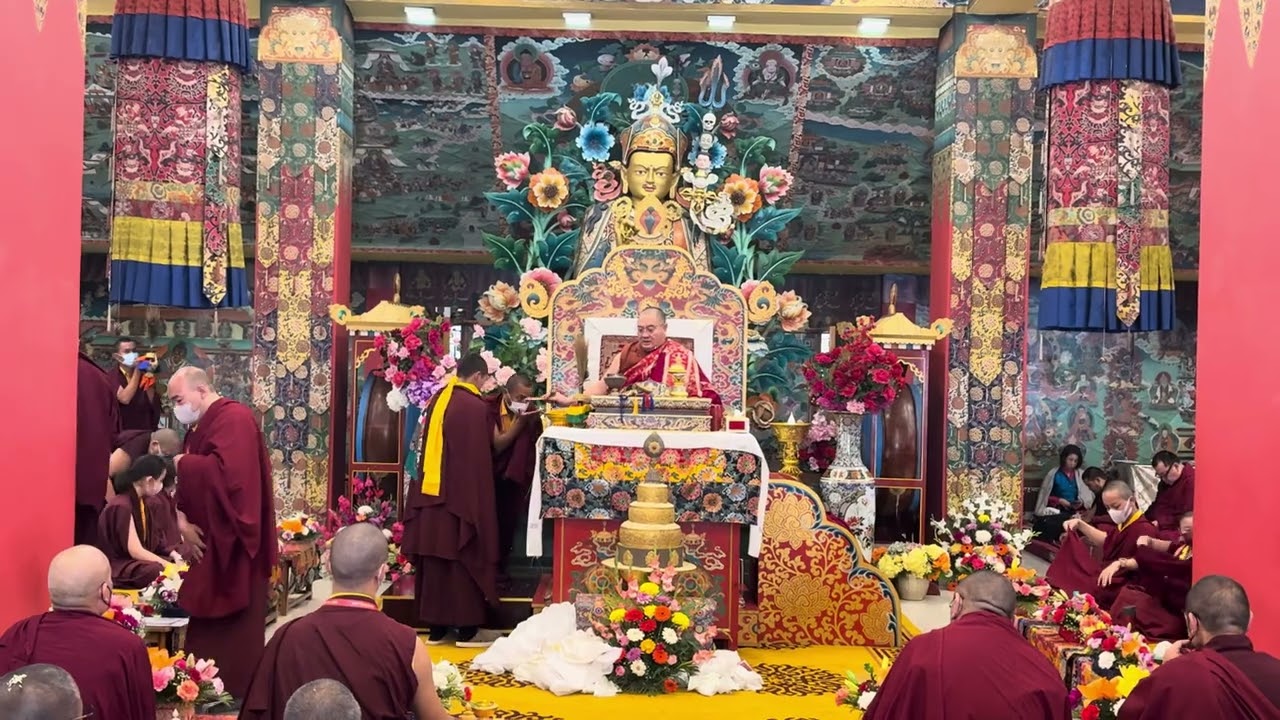 Kama wang by shechen Rabjam rinpoche at Mindrolling monastery 