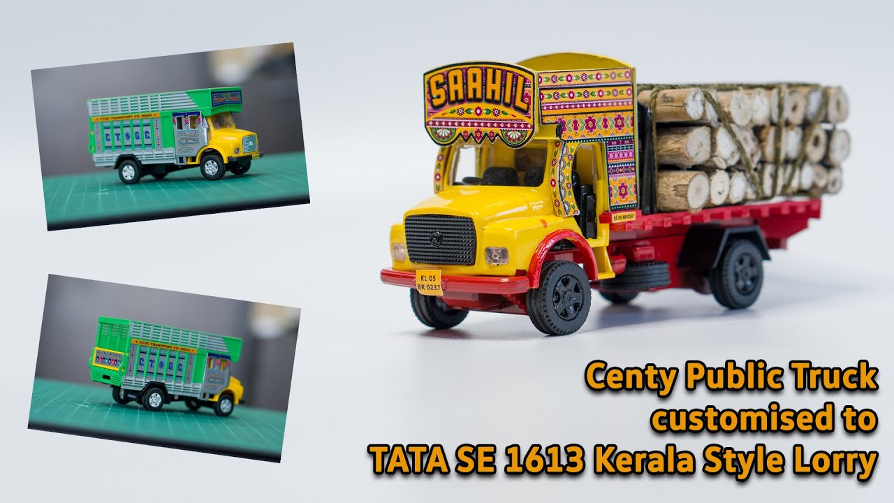 Tata SE 1613 Keralian Lorry | Centy Toys Public Truck Customised | Kerala Lorry Truck