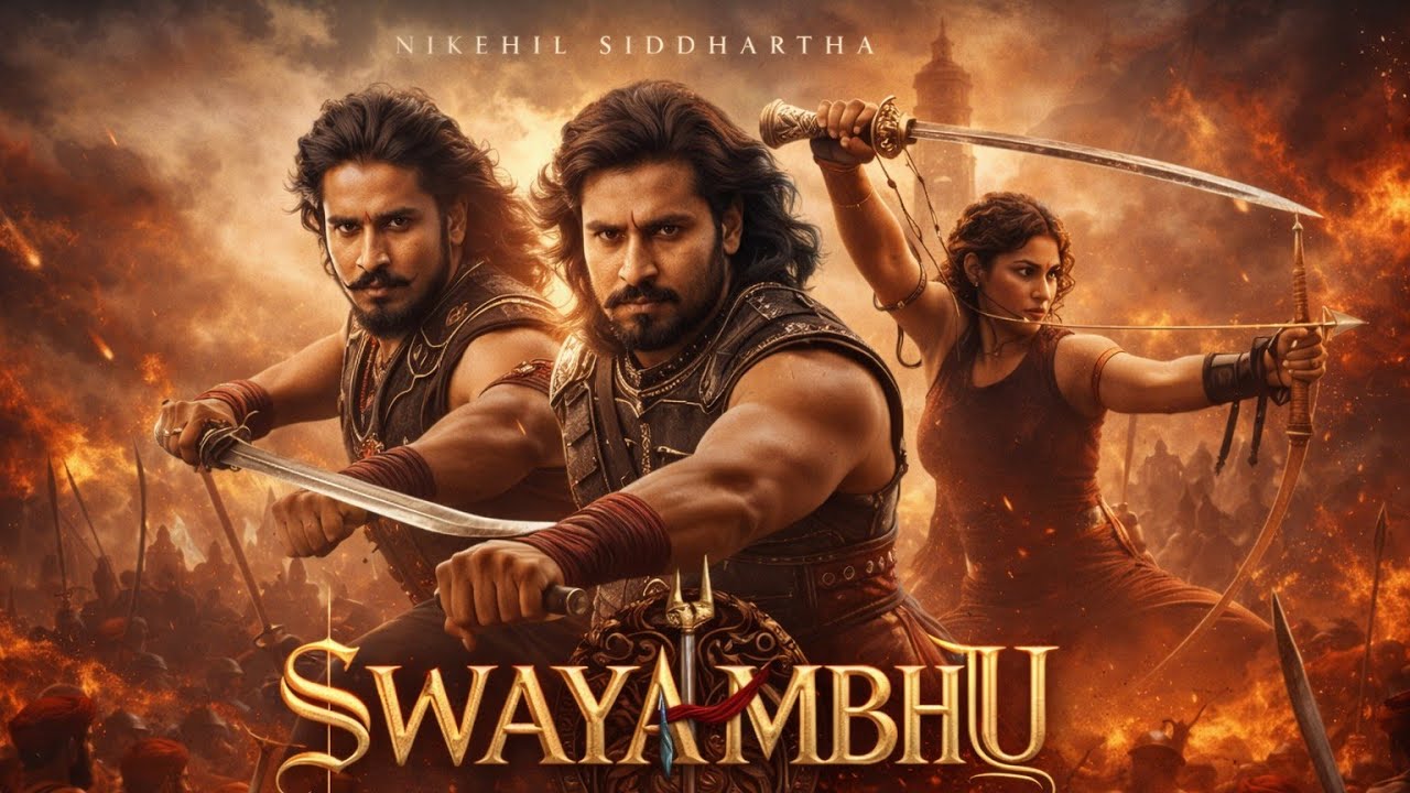 Swayambhu Full Movie Hindi dubbed Explain | nikhil | Samyukta menon | Nabha natesh | Bharat | Ravi |