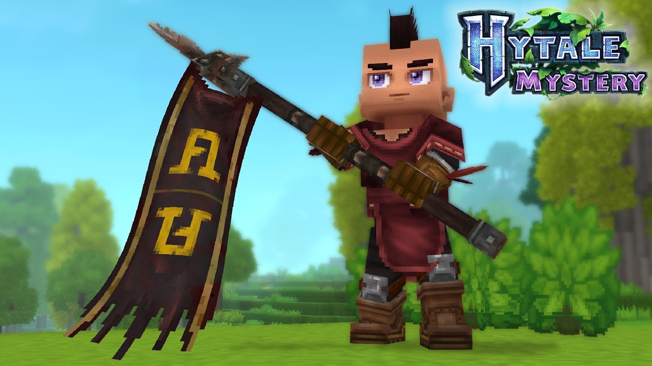 Ich mache MEIN eigenes BANNER in Hytale Mystery