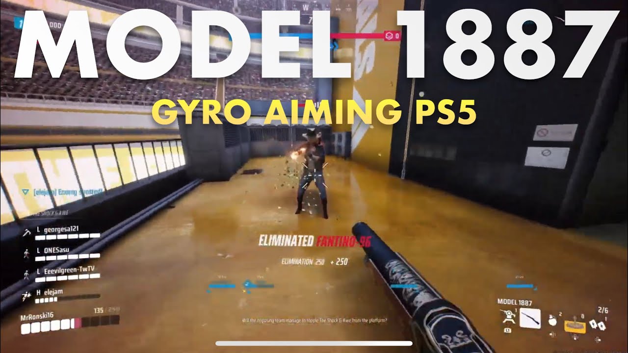 Model 1887 gameplay w/ Gyro aiming | The Finals Ps5