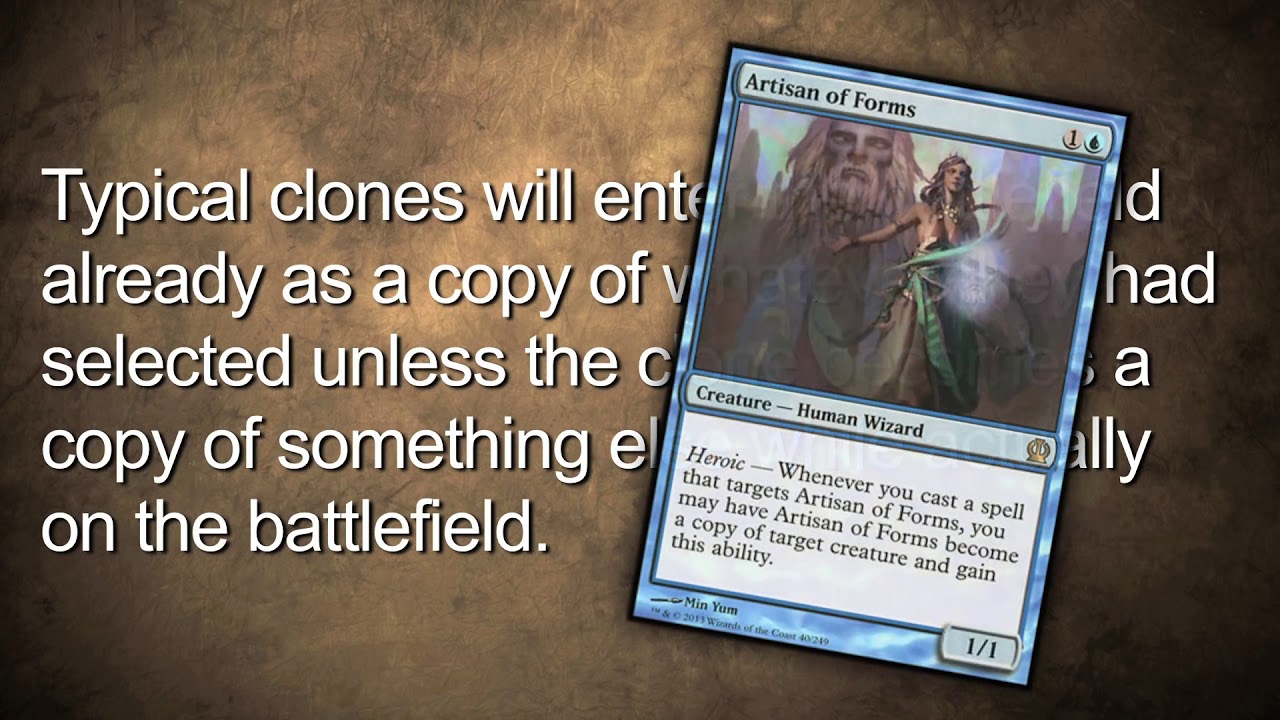 Clones & Copy Effects   Judge's Corner #69